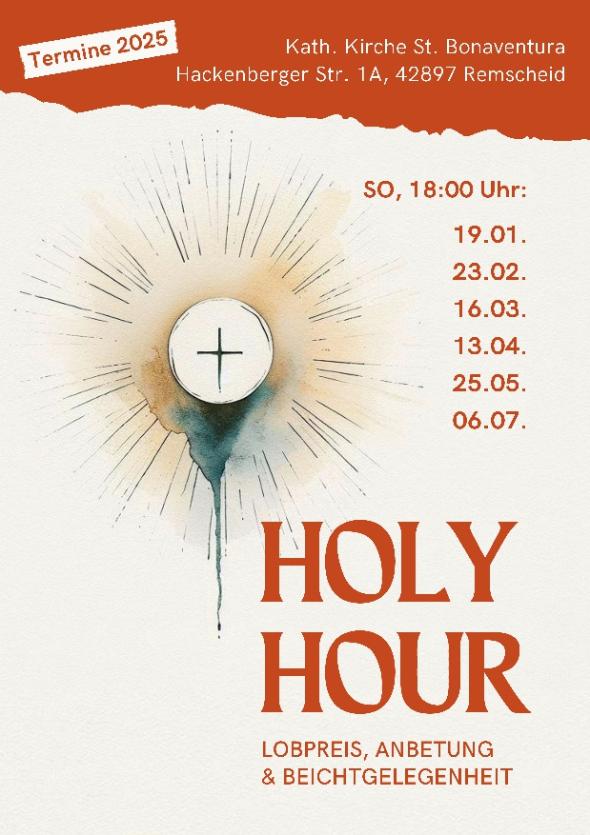 HolyHour2025_Plakat