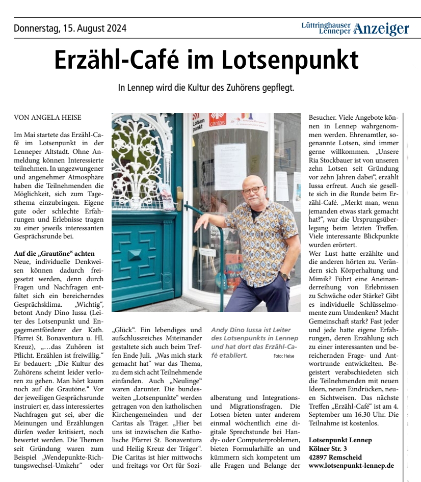 LA Erzählcafé 15 08 24